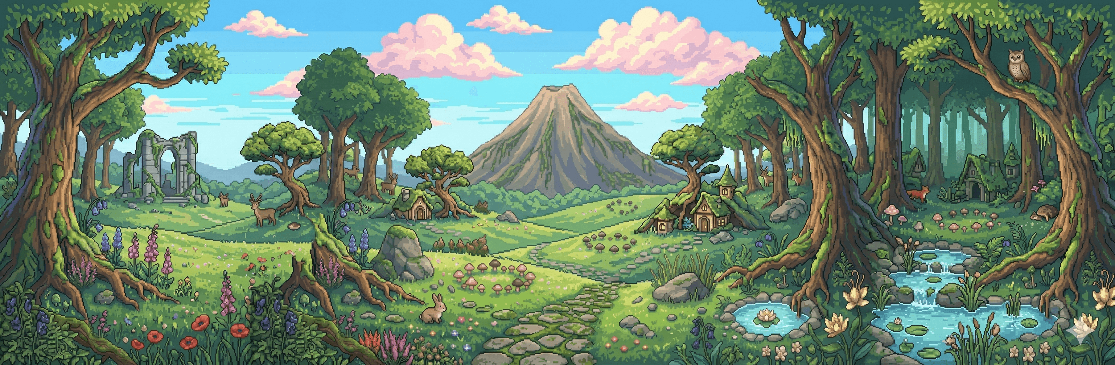 Grass type biome